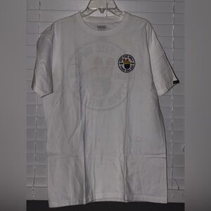 Vans White Logo Men's T-Shirt
